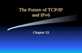 The Future of TCP/IP and IPv6 Chapter 33. Introduction Why is TCP/IP technology important to the evolution of the Internet? –The Internet is the largest.