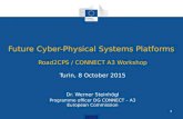 Dr. Werner Steinhögl Programme officer DG CONNECT – A3 European Commission Future Cyber-Physical Systems Platforms Road2CPS / CONNECT A3 Workshop Turin,