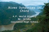 River Dynasties in China A.P. World History Mr. Schabo Crestwood High School