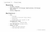 © Anselm Spoerri Lecture 3 – Overview Meaning –Graphic Design –User Behavior  Design Implications  Design Specifics –Colors Magazine Mechanics –CSS –Cascade.
