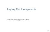3461 Laying Out Components Interior Design for GUIs.