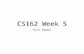 CS162 Week 5 Kyle Dewey. Overview Announcements Reactive Imperative Programming Parallelism Software transactional memory.