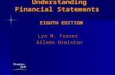Understanding Financial Statements EIGHTH EDITION Lyn M. Fraser Aileen Ormiston.