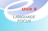 Unit 8 LANGUAGE FOCUS. Content  Word study  Word used in Computing and Telephoning  Grammar  Pronoun  Indirect speech with conditional sentences.