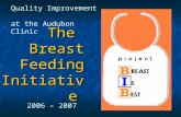 The Breast Feeding Initiative 2006 – 2007 Quality Improvement at the Audubon Clinic.