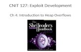 CNIT 127: Exploit Development Ch 4: Introduction to Heap Overflows.
