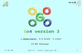17.01.06 Go4 v3 -  J.Adamczewski, H.G.Essel, S.Linev IT/EE Palaver Go4 version 3.