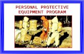 PERSONAL PROTECTIVE EQUIPMENT PROGRAM. REFERENCES l 29 CFR 1910.133 l ANSI Z87.1 l MCO 5100.8F, CHAPTER 13.