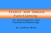 Stress and Immune Functioning An Investigation Into Psychoneuroimmunology by Lyndsey White.