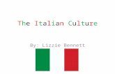 The Italian Culture By: Lizzie Bennett. My race is… Caucasian.