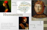Humanism AP European History Ms. Jennifer L. Blank Social Studies Department iMater Academy Petrarch Ficino Mirandola.