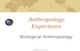 Copyright 2005 Allyn & Bacon Anthropology Experience Biological Anthropology.