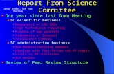 Jenny Thomas, IoP Town Meeting Report From Science Committee One year since last Town Meeting SC scientific business Reapproval of LHC-GPDs High Performance.