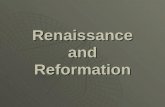 Renaissance and Reformation. Baldassare Castiglione 1478-1529 Italian.