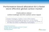 Performance-based allocation for a faster more effective global carbon market Elaborations about carbon leakage and the carbon price signal Climate Strategies,