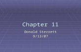 Chapter 11 Donald Sterrett 9/13/07. The Reformation  Reformation emerges out of conflict between the rise of nations who push conformity across borders.