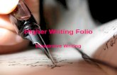 Higher Writing Folio Discursive Writing. Learning Intentions Understand the importance of the Higher writing folio Identify the key pieces of information.