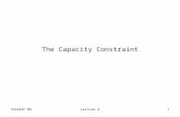 CSC444F'05Lecture 41 The Capacity Constraint. CSC444F'05Lecture 42 Release Planning What to Build: –have a big list, choose the most important from it.