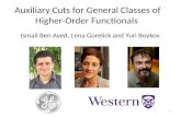 Auxiliary Cuts for General Classes of Higher-Order Functionals 1 Ismail Ben Ayed, Lena Gorelick and Yuri Boykov.