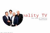 Reality TV The rise of Reality Television Figure 1: MasterChef Judges (April 14, 2011)