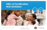 VETERANS BENEFITS ADMINISTRATION ABCs of Certification NCD SCHOOLS October 11, 2015 Jodie Balder NC ELR.