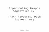 Representing Graphs Algebraically (Path Products, Path Expressions) © Ammann & Offutt.