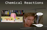 Chemical Reactions. Types of Reactions There are five types of chemical reactions we will talk about: 1. 1. Synthesis reactions 2. 2. Decomposition reactions