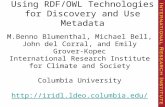 M.Benno Blumenthal, Michael Bell, John del Corral, and Emily Grover-Kopec International Research Institute for Climate and Society Columbia University.