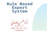 Rule Based Expert System دكترمحسن كاهاني kahani