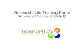 Research4Life Training Portal (Advanced Course Module 8)