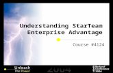 Understanding StarTeam Enterprise Advantage Course #4124.