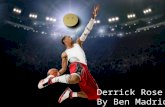 Derrick Rose By Ben Madrid.  Do you think you could be a famous NBA basketball player like Derrick Rose?