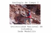 Geología de Campo I Universidad Nacional de Colombia Sede Medellín 2013.