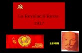 LENIN La Revolució Russa 1917. 1.-Rússia abans de la revolució. Societat i Economia Població Russa 1914 Total170 millons Rural85% Pobres75% Rússia era.