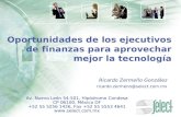 Av. Nuevo León 54-501, Hipódromo Condesa CP 06100, México DF +52 55 5256 1426, Fax +52 55 5553 4641  Oportunidades de los ejecutivos de.