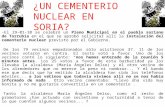 ¿UN CEMENTERIO NUCLEAR EN SORIA? -El 29-01-10 se celebró un Pleno Municipal en el pueblo soriano de Torrubia en el que se aprobó solicitar allí la instalación.