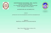ASIGNATURA DE ACUARÍSTICA Blgo. Pesq. Walter Reyes Avalos, M.C. Docente Clase 4 Biofiltros: Diseño y funcionamiento UNIDAD I SISTEMA DE CULTIVO DE ESPECIES.