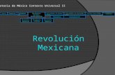 Revolución Mexicana Historia de México Contexto Universal II Créditos PropósitoIntroducciónMovimientos Sociales- Revolucionarios Actividades de Aprendizaje.