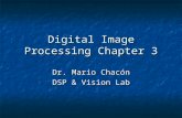 Digital Image Processing Chapter 3 Dr. Mario Chacón DSP & Vision Lab.