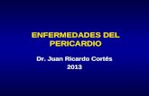 ENFERMEDADES DEL PERICARDIO Dr. Juan Ricardo Cortés 2013.