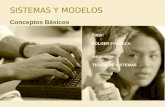 SISTEMAS Y MODELOS Conceptos Básicos Tutor: FOLGER FONSECA Asignatura: TEORIA DE SISTEMAS.