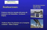 Viaducto sobre las rotondas del puerto de Limassol y de Polemidhia. (Limassol. Chipre) José Antonio Llombart Jordi Revoltós Jorge Cascales Viaducto Petra.