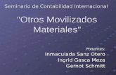 Seminario de Contabilidad Internacional “Otros Movilizados Materiales" Ponentes: Inmaculada Sanz Otero Ingrid Gasca Meza Ingrid Gasca Meza Gernot Schmitt.