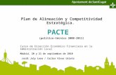 Pàgina 1Carlos Vivas Urieta / Jordi Jordi Joly – 2010 Plan de Alineación y Competitividad Estratégica. PACTE (político-técnico 2008-2011) Curso de Dirección.