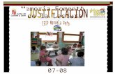 Memoria Fomento de la Lectura 07-08. Curso 2006/07 REORGANIZACIÓN, ACTUALIZACIÓN, Y PUESTA EN MARCHA DE LA NUEVA BIBLIOTECA  La instalación del programa.