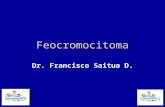 Feocromocitoma Dr. Francisco Saitua D.. Historia Hombre 9 años A los 6 años consulta por cefalea, irritabilidad, sudoración. TAC normal Constipación Ingresa.