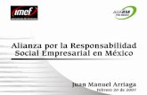 CONTENIDO Responsabilidad Social Empresarial Antecedentes AliaRSE Fortalecimiento Institucional Organizaciones de RSE Intercambio de Experiencias Alianzas.