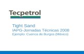 Tight Sand IAPG-Jornadas Técnicas 2008 Ejemplo: Cuenca de Burgos (México)