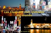 Las Ciudades más visitadas del mundo Carlos Alarcón Barceló 1.