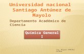 Departamento Académico de Ciencia Ing. Miguel RAMIREZ GUZMAN.